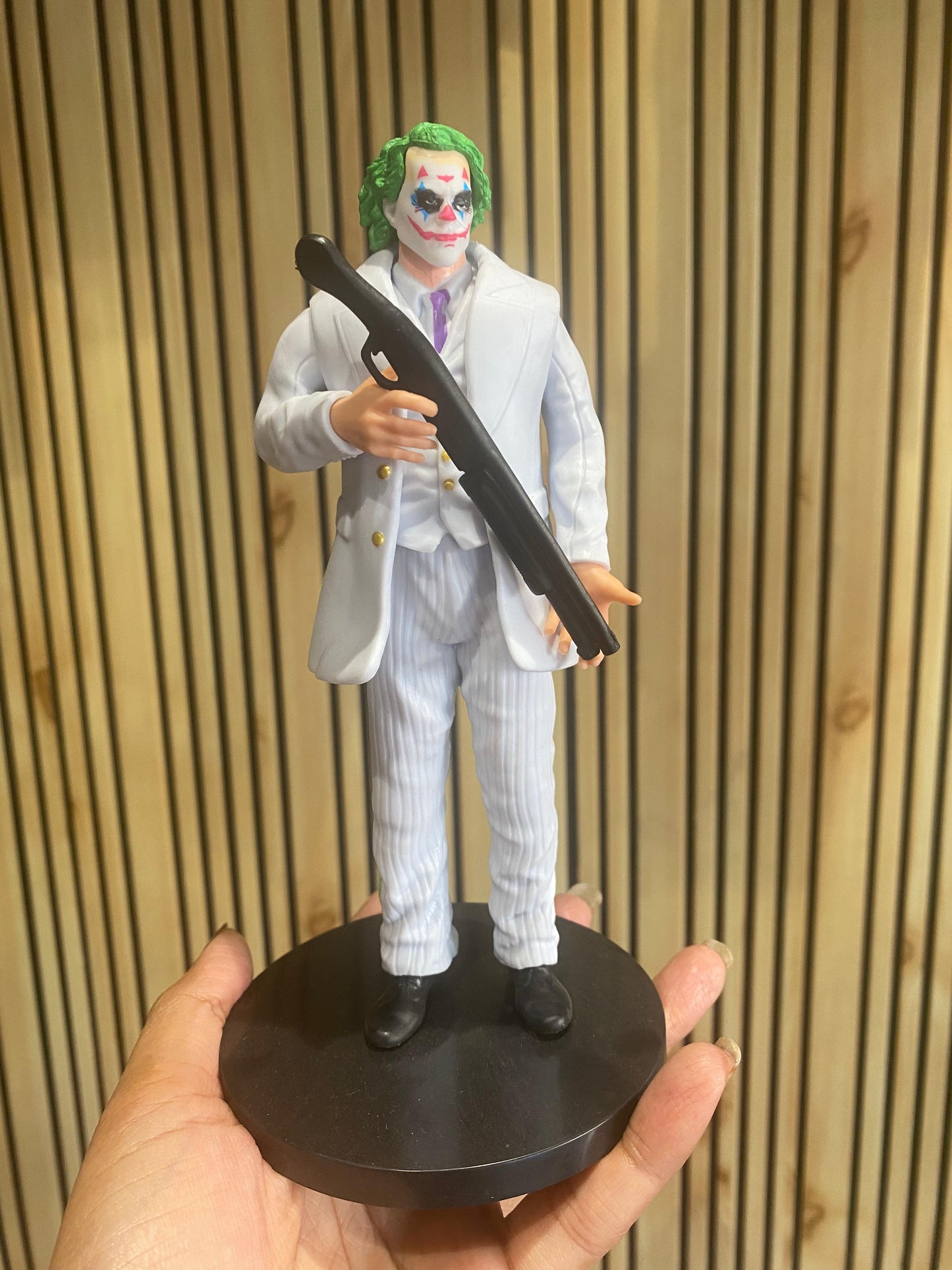 Joker Action Figure (Black and White)