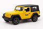1:36 Scale Thar Toy Car – Die-Cast Alloy Model SUV with Pullback Action, Lights & Music, Openable Doors – Collectible Jeep Toy (Yellow)