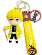 Demon Slayer Anime 3D Silicone Keychain | Stylish Key Ring with Strap & Bag Hook | Adorable & Durable Keychain for Fans & Collectors