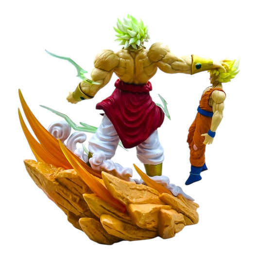 Gravion Broly vs Goku 20cm Anime Action Figure (20 CM)