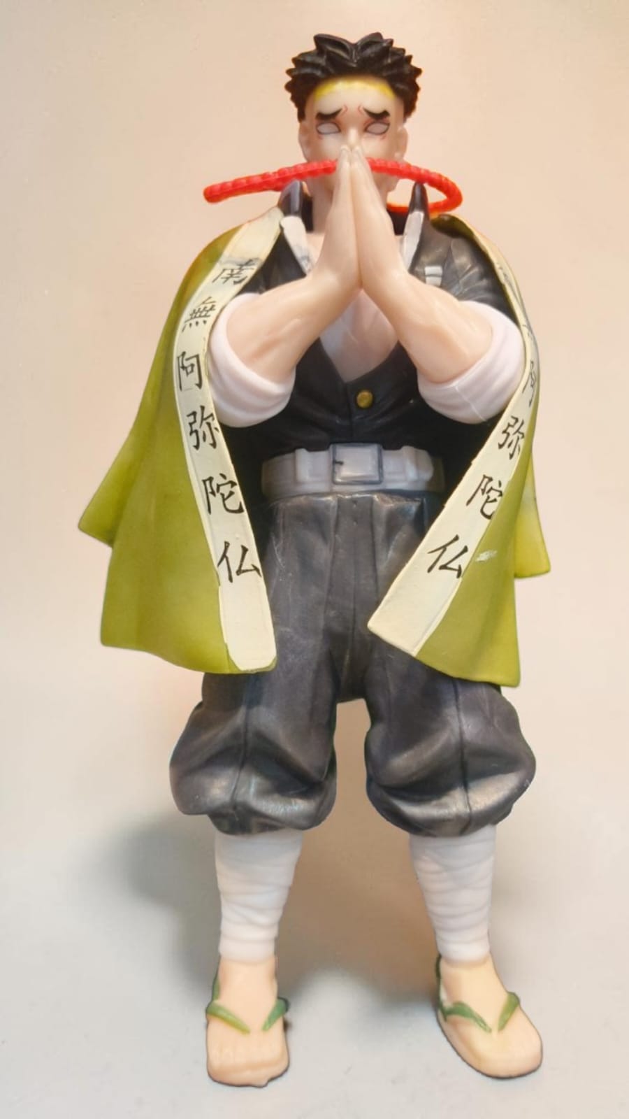 Gyomei Himejima Action Figure – Stone Hashira Prayer Pose Anime Collectible- 22CM