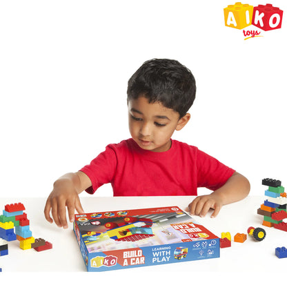 AIKO Build-a-Car | Creative Building Block Set For Kids