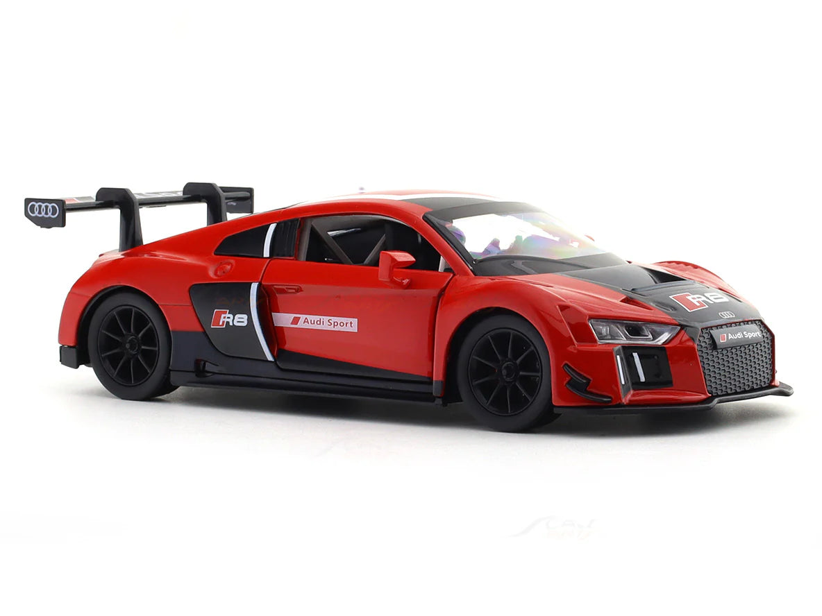 CCA Licensed Audi R8 LMS 1:24 Diecast Model Car – Red Racing Edition