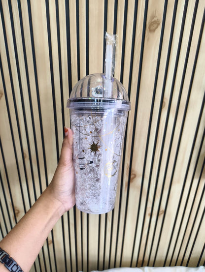 Astronaut White Sipper With Light