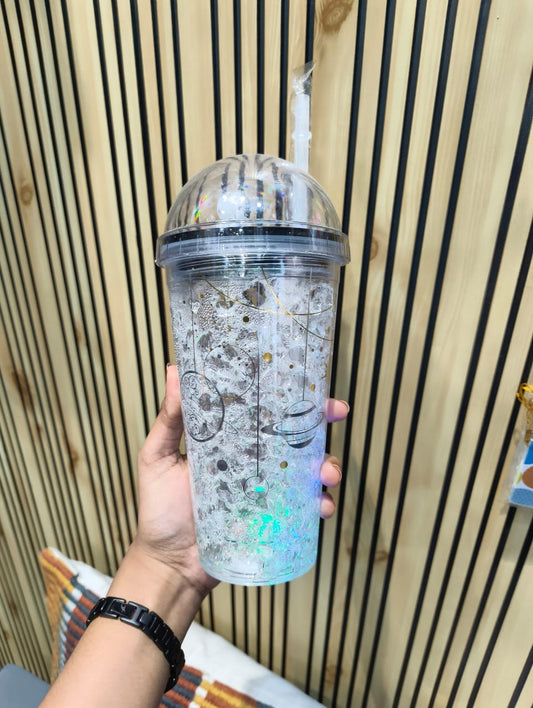 Astronaut White Sipper With Light