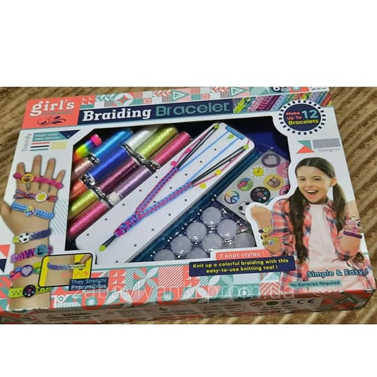 Girls Braiding Bracelet Making Kit