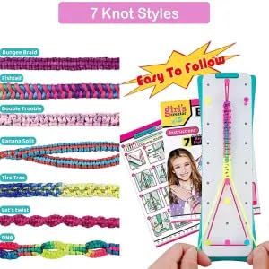 Girls Braiding Bracelet Making Kit