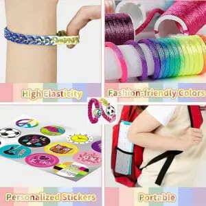 Girls Braiding Bracelet Making Kit