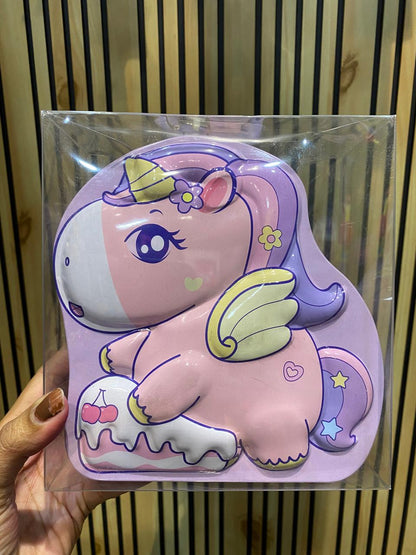 Unicorn Piggy Bank for Kids (Purple or Pink)