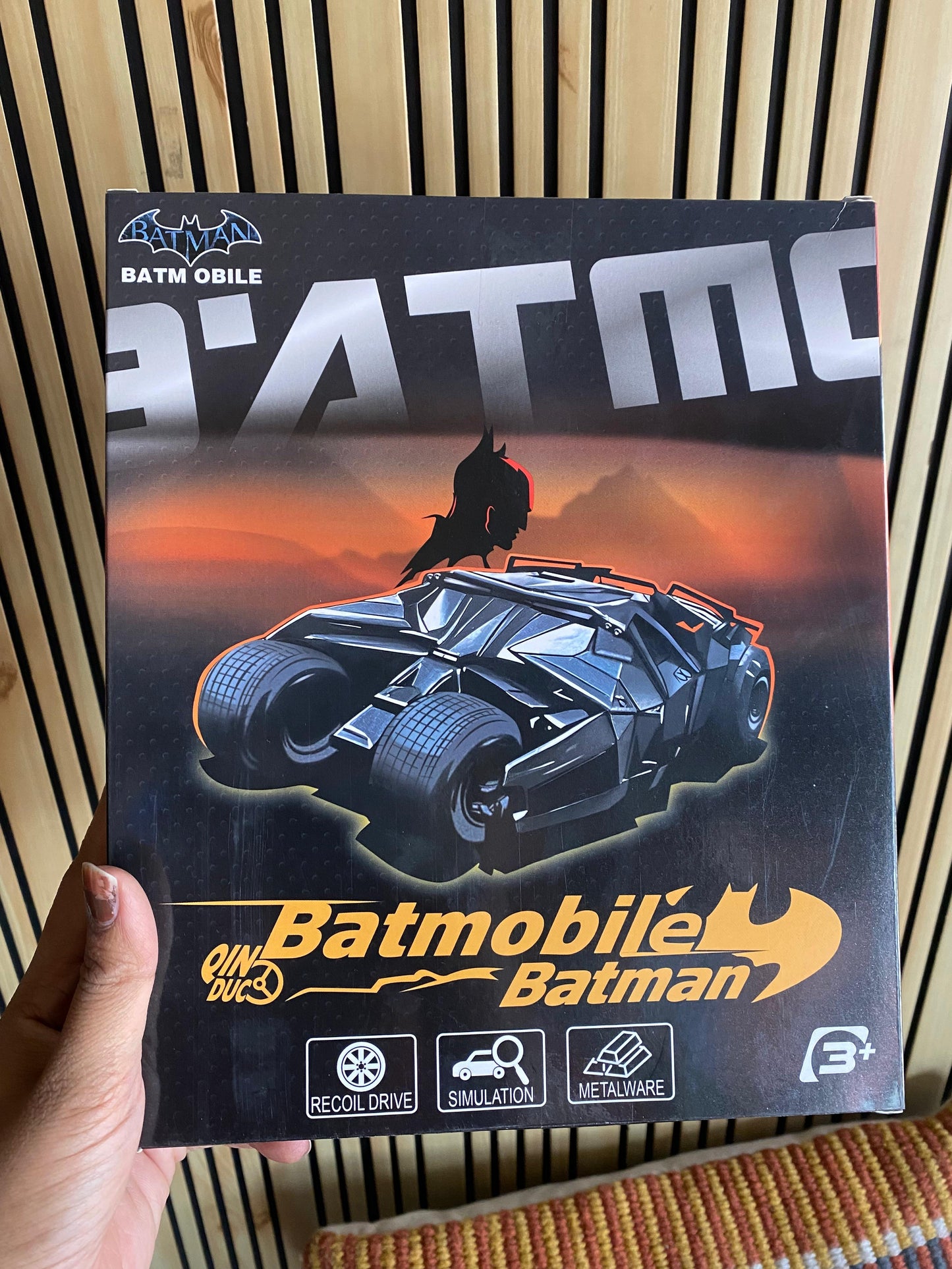Batman Batmobile Car Set