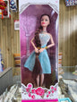 Blue Dress Fashion Doll For Kids