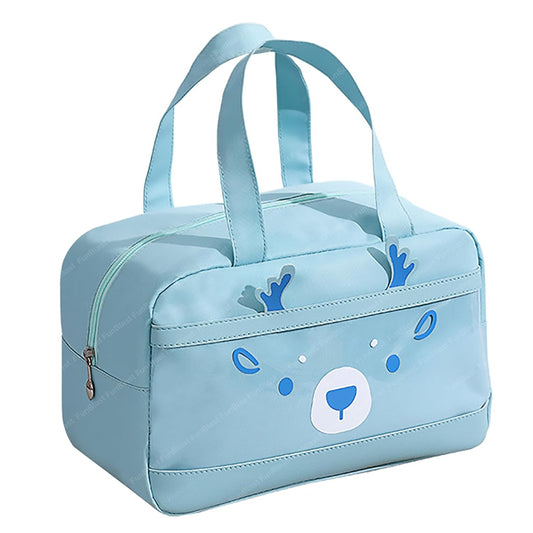 t Lunch Bag – Rectangle Shaped Multi-Purpose Insulated Travel Lunch Bag for Office, Lunch Box Carrying Bag for Women/Men/Tiffin/Storage Bag for Lunch Box, Tiffin Bag (Sky Blue)