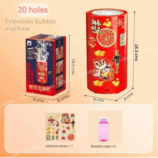 Bubble Maker Machine with Light & Music