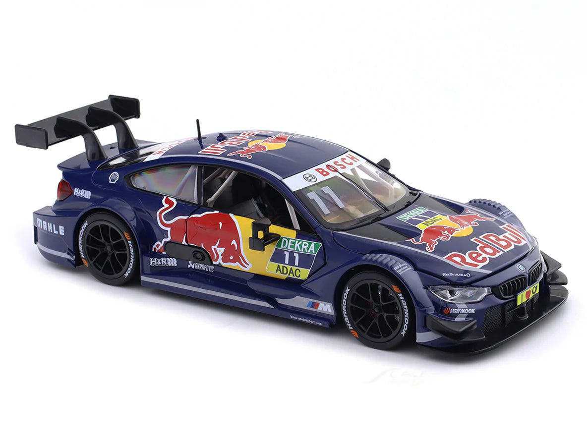 CCA BMW M4 DTM Red Bull Racing 1:24 Scale Licensed Diecast Model Car