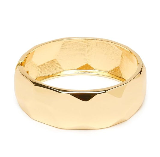 Celebrity Inspired Cuff Bracelet for Girls and Women (Gold)