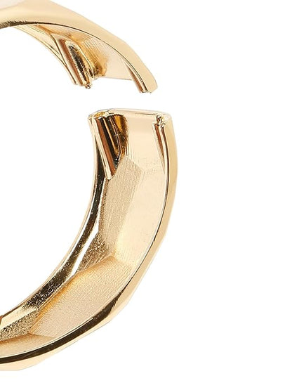 Celebrity Inspired Cuff Bracelet for Girls and Women (Gold)