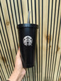 Black Starbucks Sipper