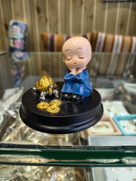 Buddha Monk Statue For Good Luck & Gifting