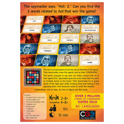 Codenames Board Game for Adult