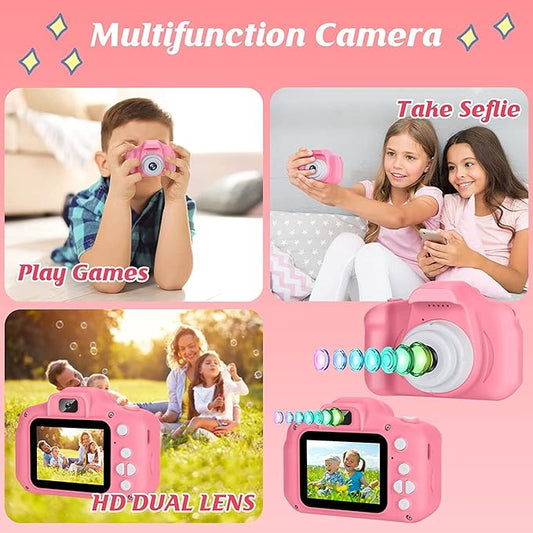 Kids Camera for Girls Boys,Kids Selfie Camera. (Assorted Colours)