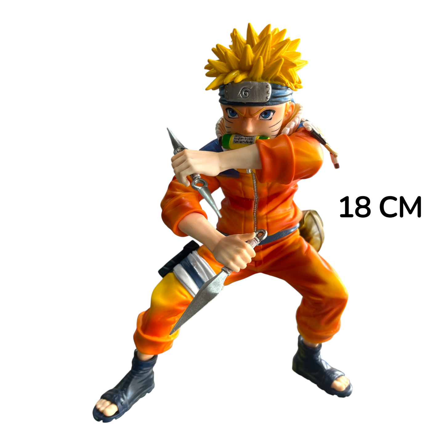Naruto Uzumaki Kunai Battle Figure – 18cm Anime Collectible Statue