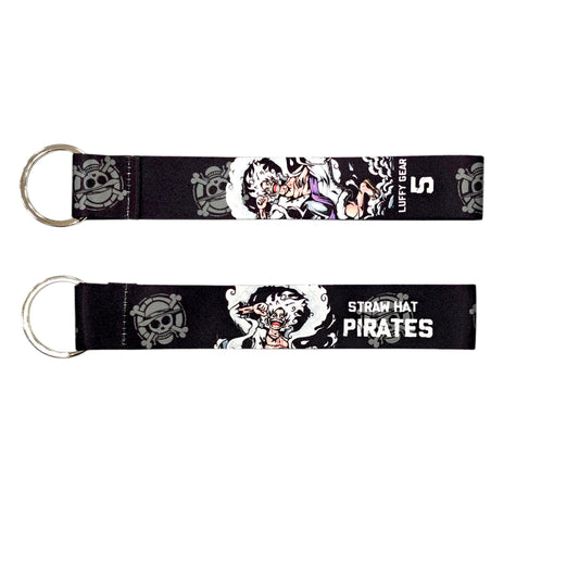 Luffy Gear 5 Lanyard Keychain
