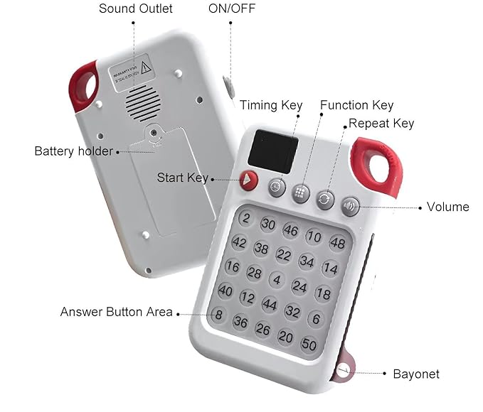 Talking Cards Educational Toys for 4 Years and Older, Learning Logical Skills, Maths, Graphic and Sequential Memory Electronic Toys