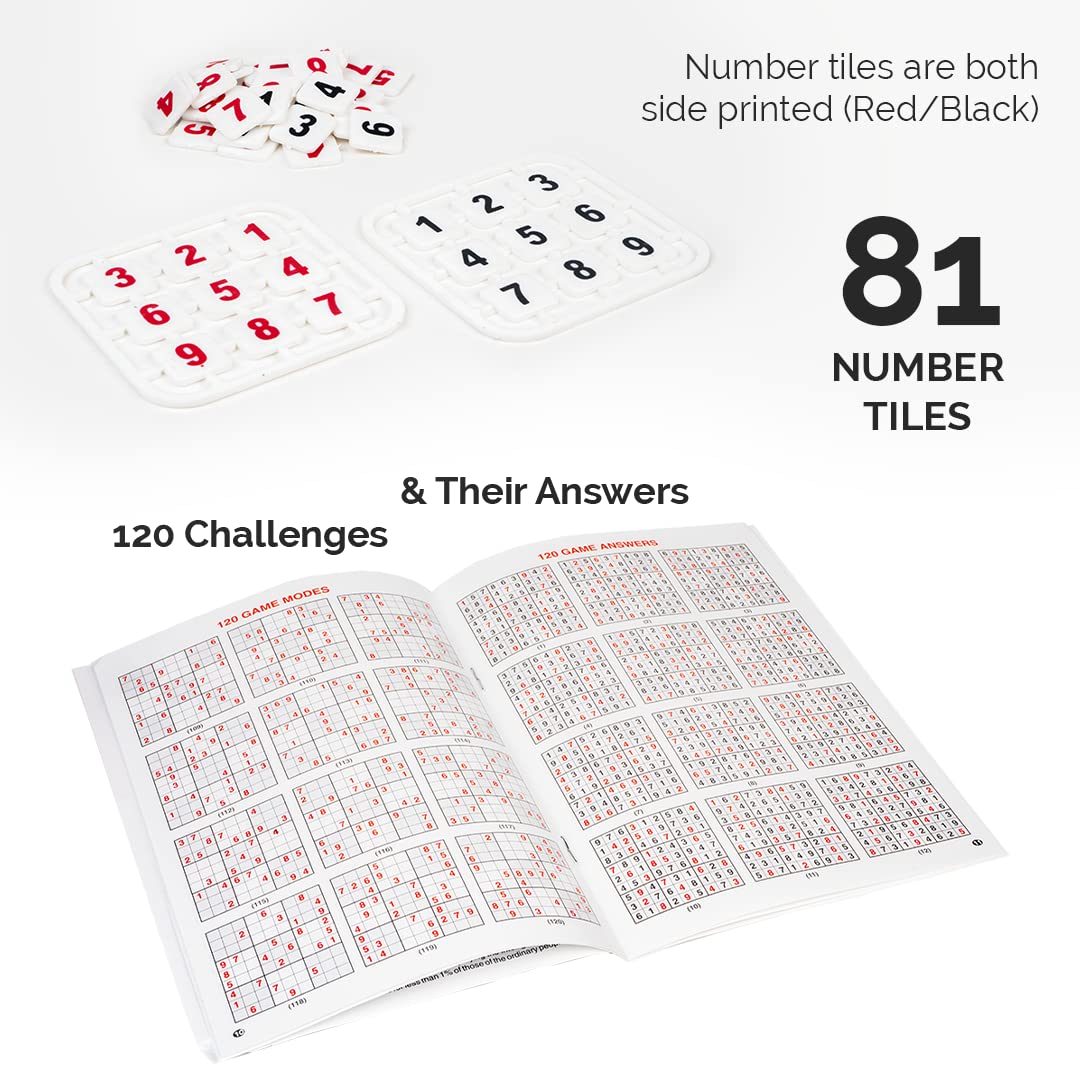 Sudoku Challenge Senior Number Puzzle Game (81 Pieces) for Kids