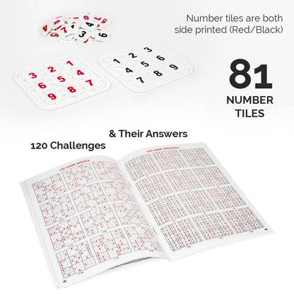Sudoku Challenge Senior Number Puzzle Game (81 Pieces) for Kids