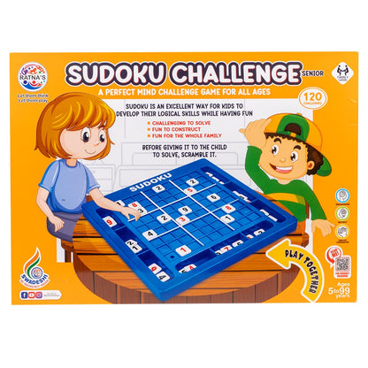 Sudoku Challenge Senior Number Puzzle Game (81 Pieces) for Kids