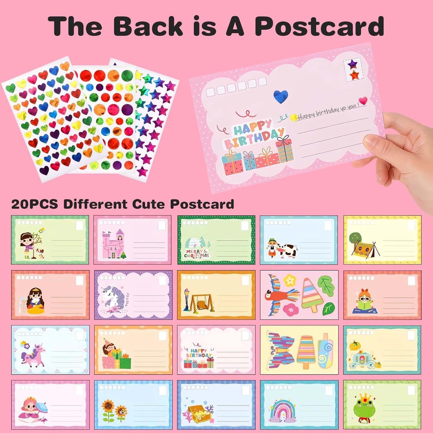 DIY Rainbow Scratch And Squeeze Dot Painting Art Kit