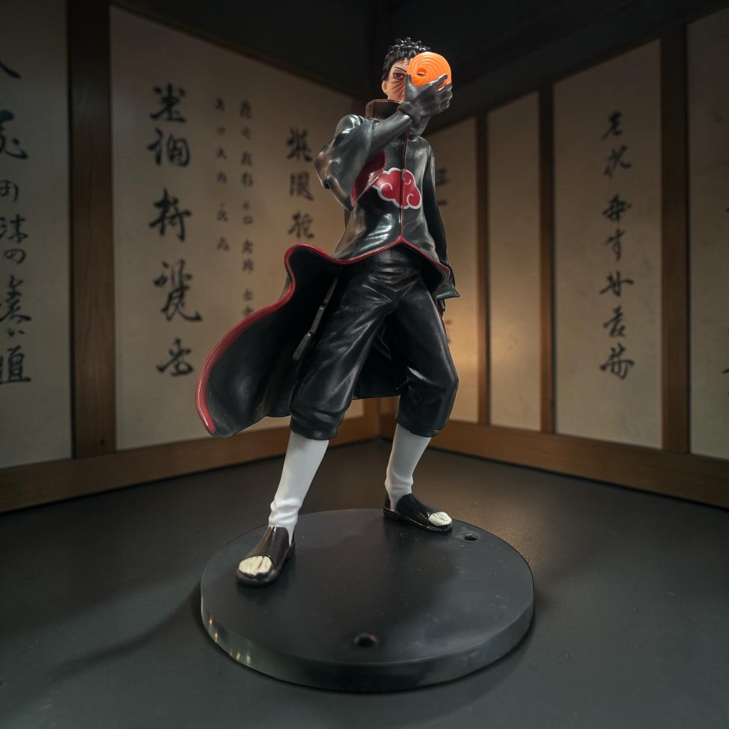 Obito Uchiha Akatsuki Figure – Anime Collectible PVC Statue with Tobi Mask for Naruto Fans