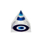 Evil Eye Crystal Pyramid