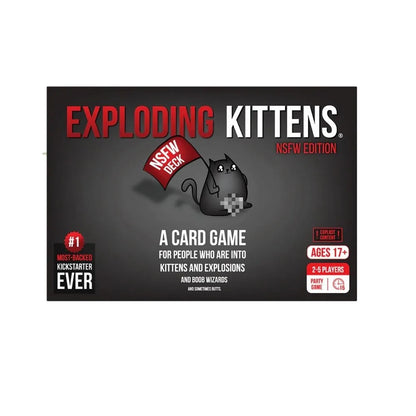 Exploding Kittens NSFW Edition Card Game – Hilarious Card Game
