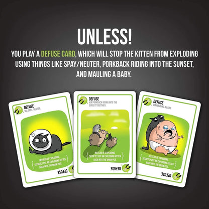 Exploding Kittens NSFW Edition Card Game – Hilarious Card Game