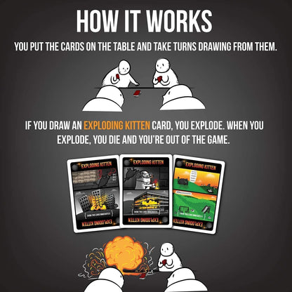 Exploding Kittens NSFW Edition Card Game – Hilarious Card Game