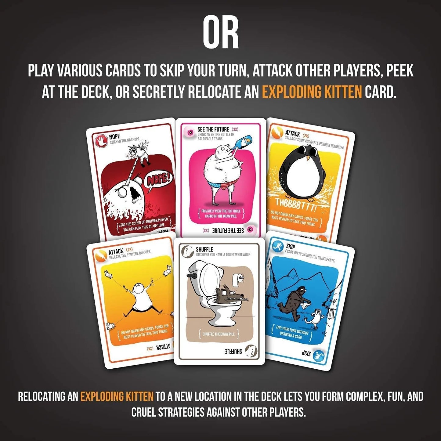 Exploding Kittens NSFW Edition Card Game – Hilarious Card Game