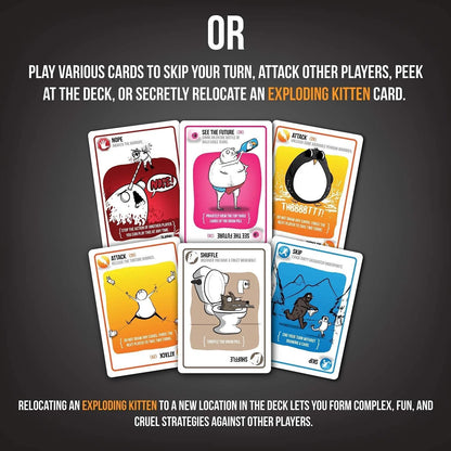 Exploding Kittens NSFW Edition Card Game – Hilarious Card Game
