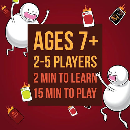 Exploding Kittens Card Game – Fun Family Party Game for Kids & Adults