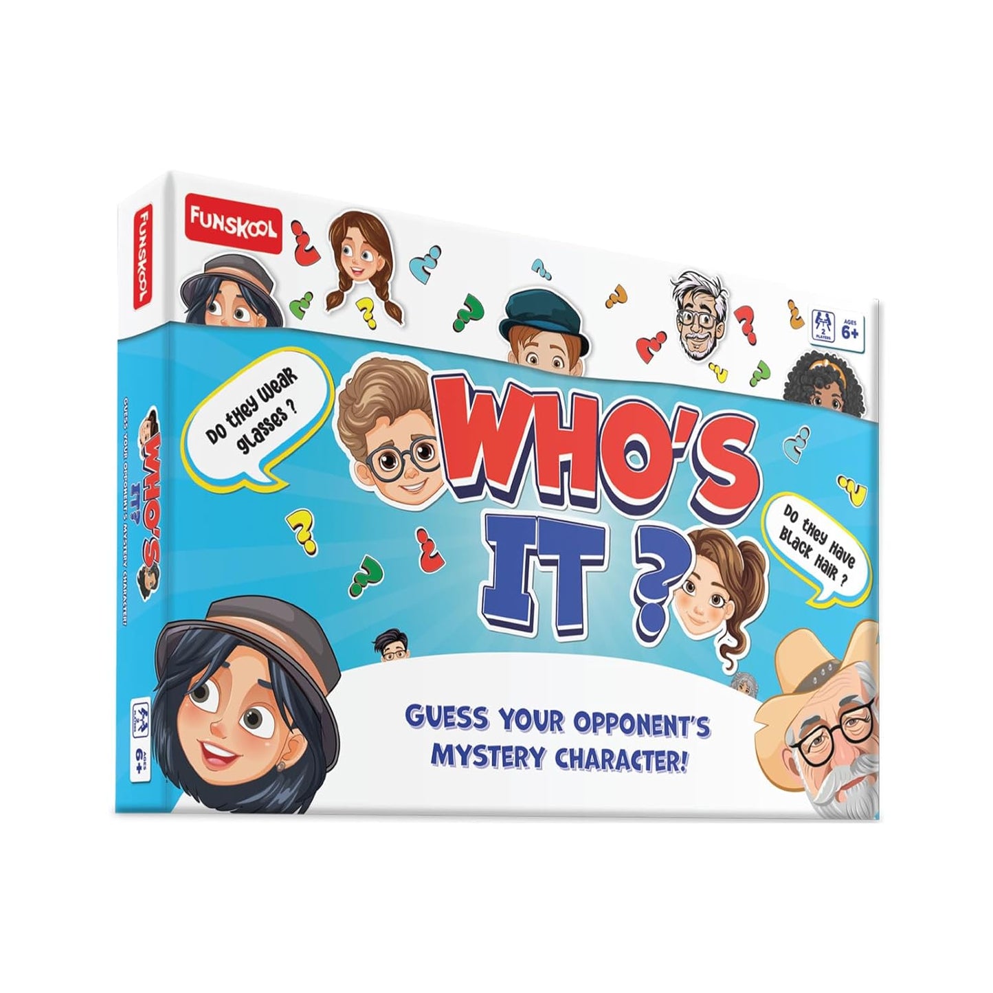 Who's It  Strategy Game and Board Game for Kids and Adults