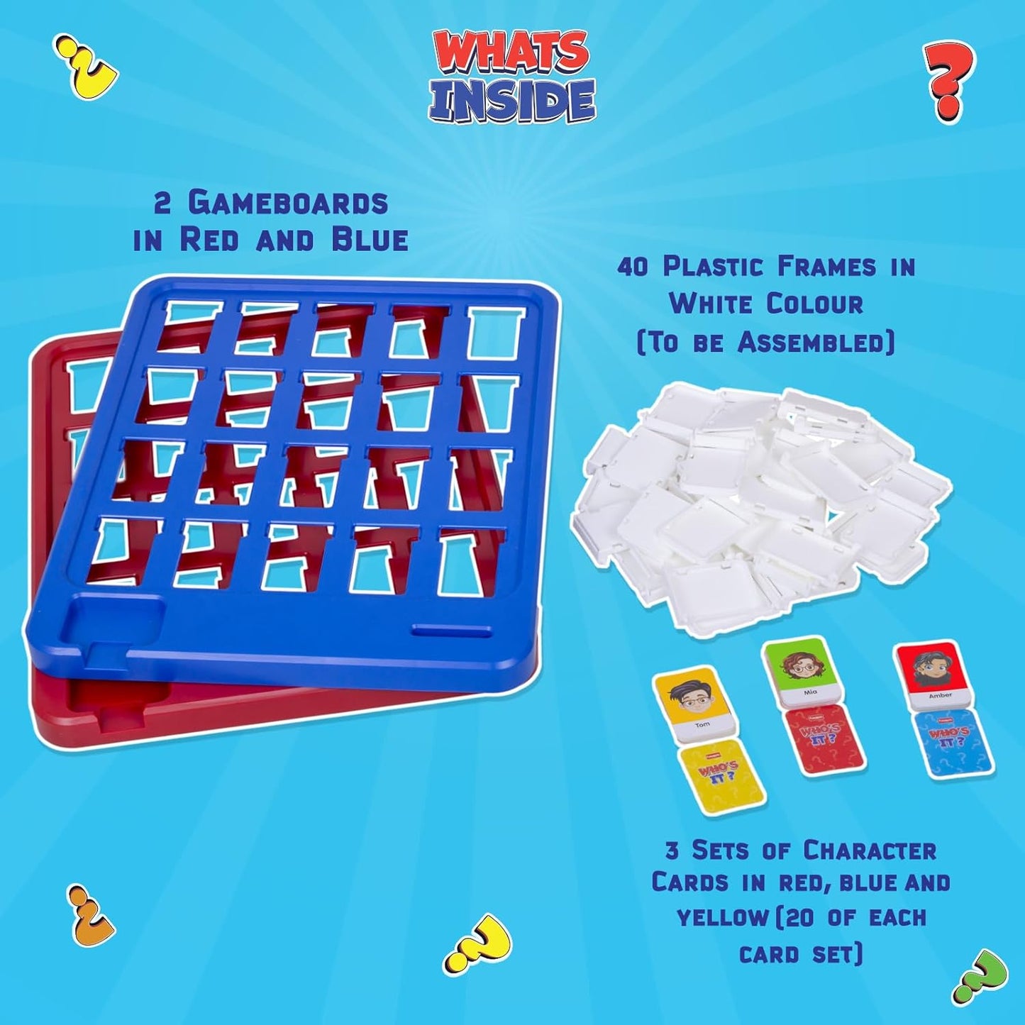 Who's It  Strategy Game and Board Game for Kids and Adults