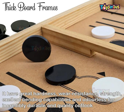 Fast Finger String Hockey Wooden Table Battle Game