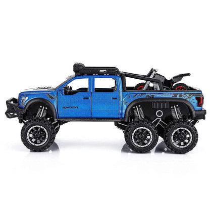 Ford Pickup 1:24 Scale (Blue and Black)