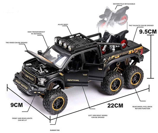 Ford Pickup 1:24 Scale (Blue and Black)