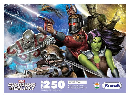 Marvel Guardians of The Galaxy 250 Piece Jigsaw Puzzle for Kids
