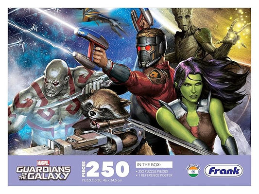 Marvel Guardians of The Galaxy 250 Piece Jigsaw Puzzle for Kids