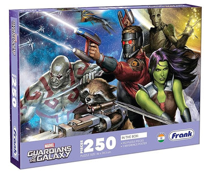 Marvel Guardians of The Galaxy 250 Piece Jigsaw Puzzle for Kids
