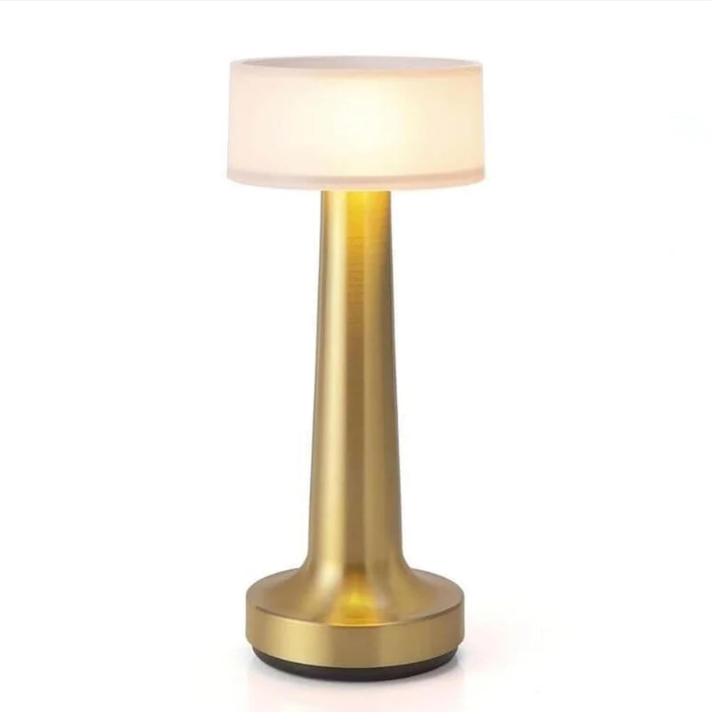 Wick Table Lamp (Pack of 1) (Golden)