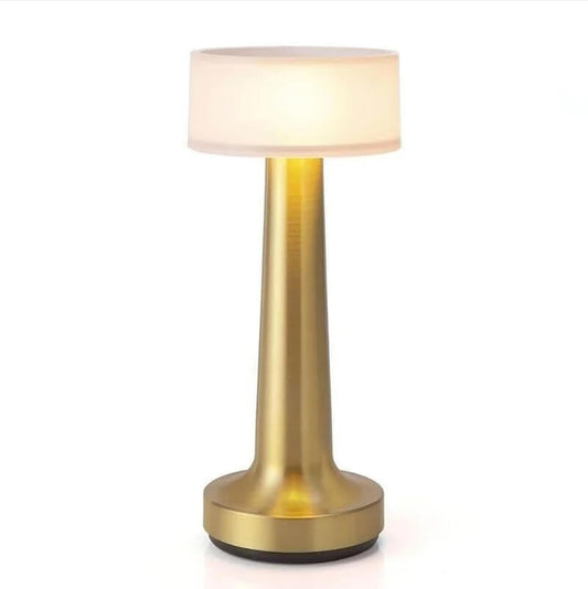 Wick Table Lamp (Pack of 1) (Golden)