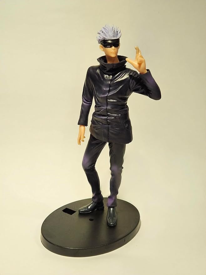 Jujutsu Kaisen Masked Satoru Gojo Action Figure, 20 cm Height, with Stand